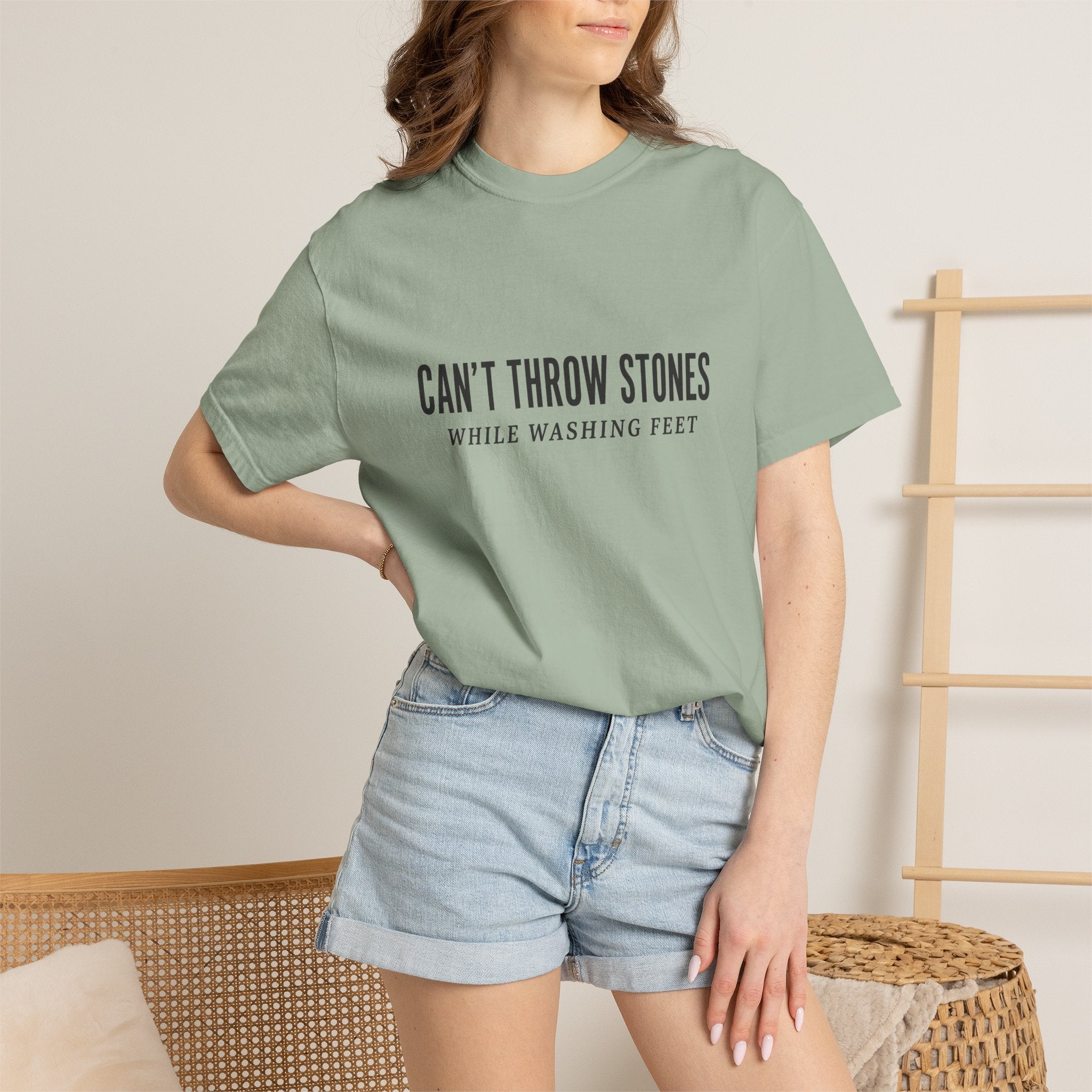 Can’t Throw Stones (Unisex T-Shirt)