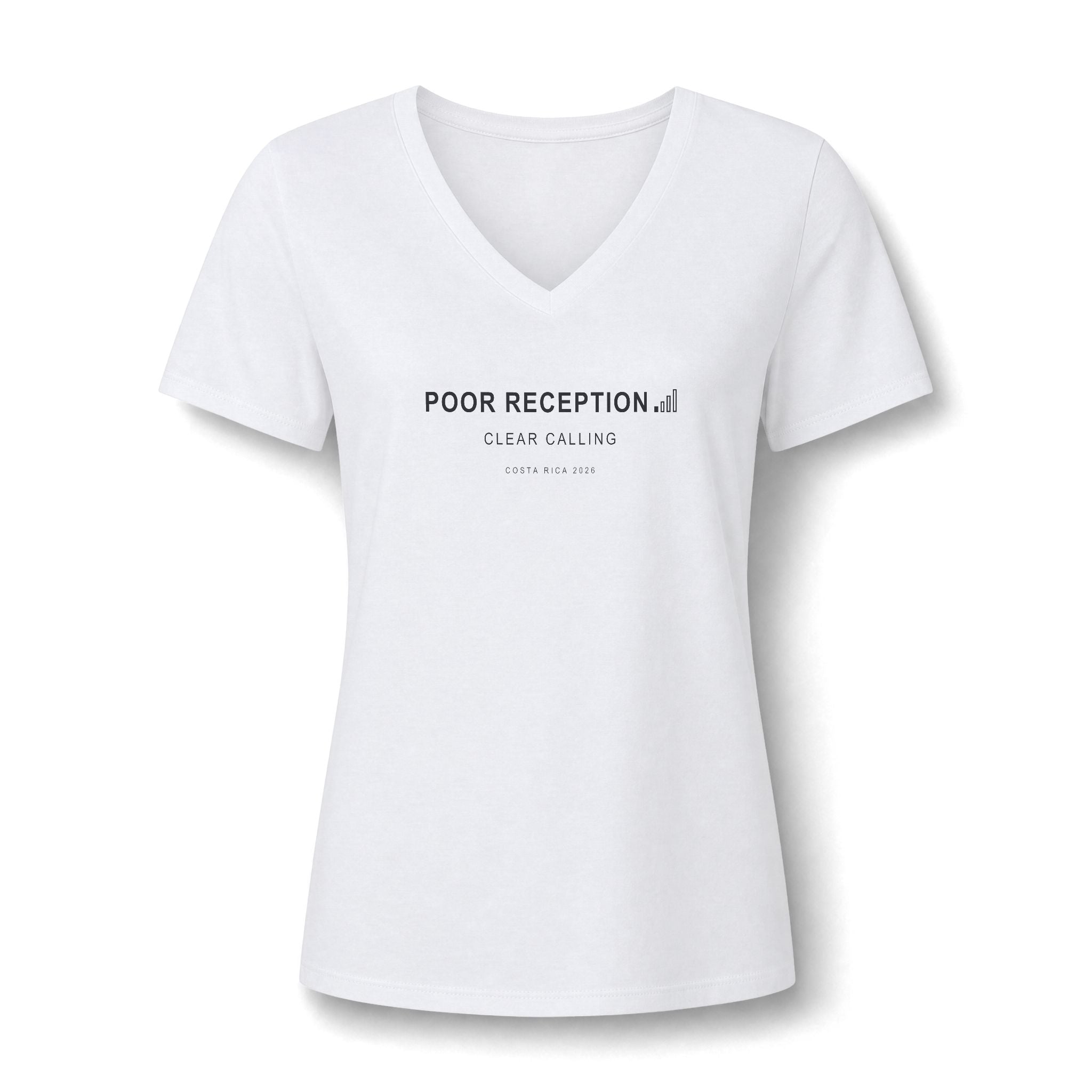 Poor Reception (Women's V-Neck)